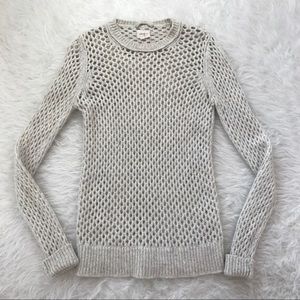 Wilfred | Alpaca Wool Open Knit Sweater